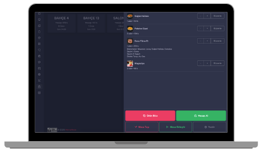 Bulut POS Sistemi - MenuMood.com
