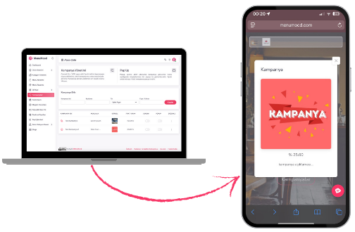 Bulut POS Sistemi - MenuMood.com